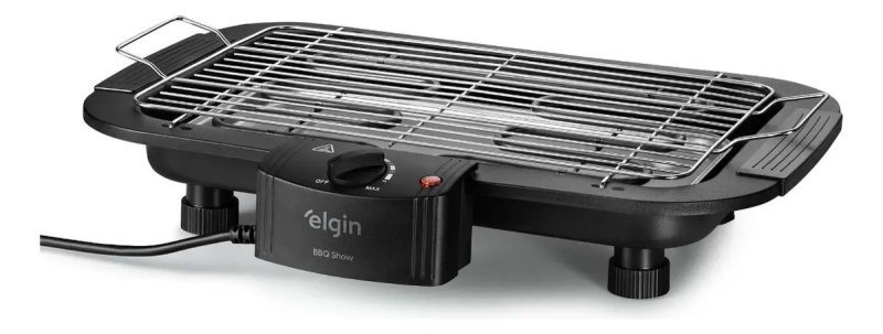 Churrasqueira Elétrica Elgin Bbq Show 2000w Chu20 Preto