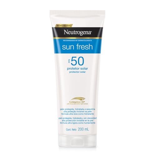 Protetor Solar Corporal em Loção Neutrogena Sun Fresh, FPS 50, 200ml