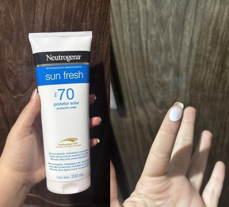 Neutrogena Sun Fresh Protetor Solar Corporal FPS 70 200ml