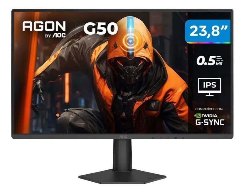 Monitor Gamer Aoc 23,8 Full Hd 144hz Agon G50 0,5ms