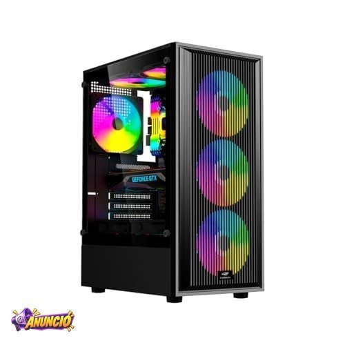 Gabinete Gaming C3Tech MT-G120BK Preto