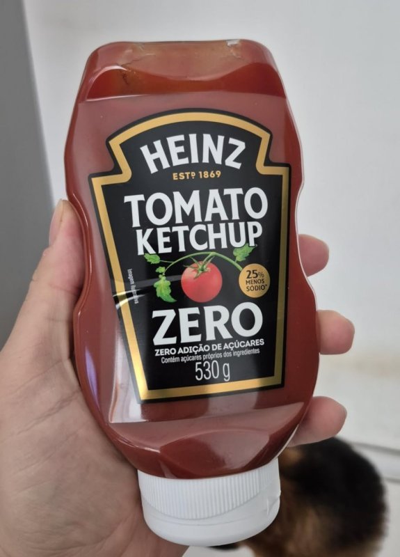 Heinz Ketchup Zero Açúcar 530g