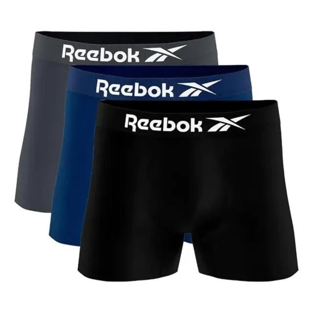 Kit 3 Cuecas Reebok Original Em Microfibra Sem Costura (P ao GG)