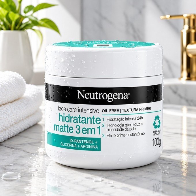 Creme Hidratante Facial Matte 3 em 1 Neutrogena 100g