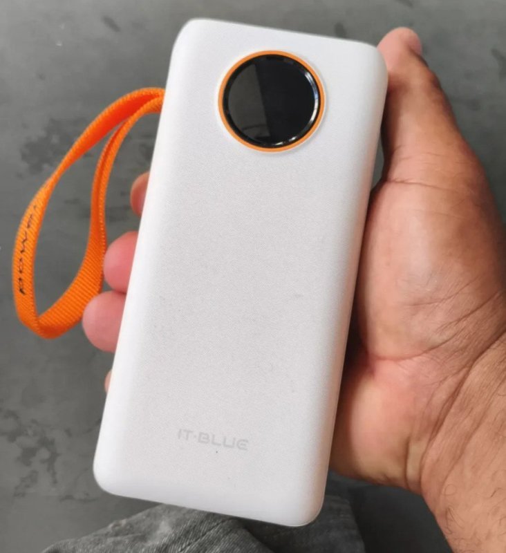 Power Bank Carregador Portátil com Cabo e Display Turbo Boyu Cell 20.000mAh