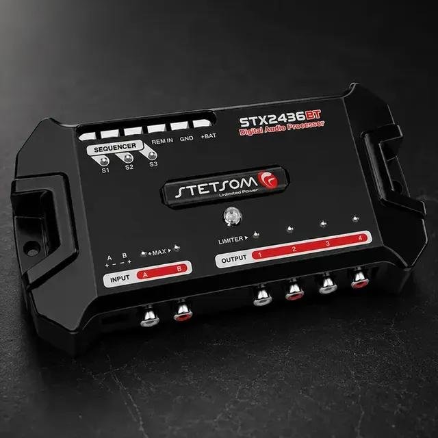 Processador de Áudio Digital Stetsom STX2436BT com Bluetooth