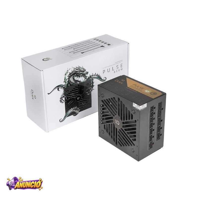 FONTE DE ALIMENTACAO DUEX PULSE PRO 850W DXFOPRO850WG3