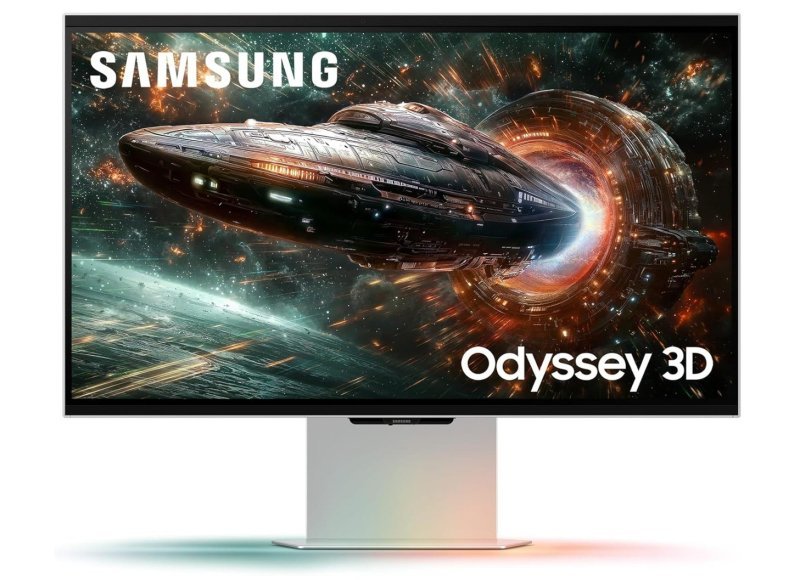 Monitor Odyssey 3D, sem óculos, 27", 4k, 165Hz, 1ms, HDMI, DP, USB