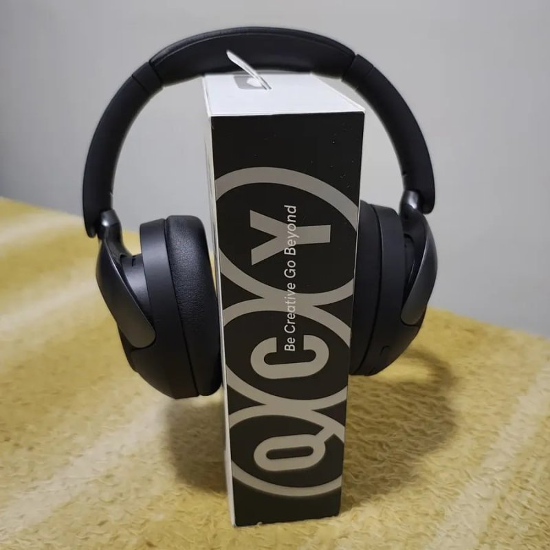 Headset QCY H3 Pro, ANC Adaptativo até 45dB, Bluetooth 5.4