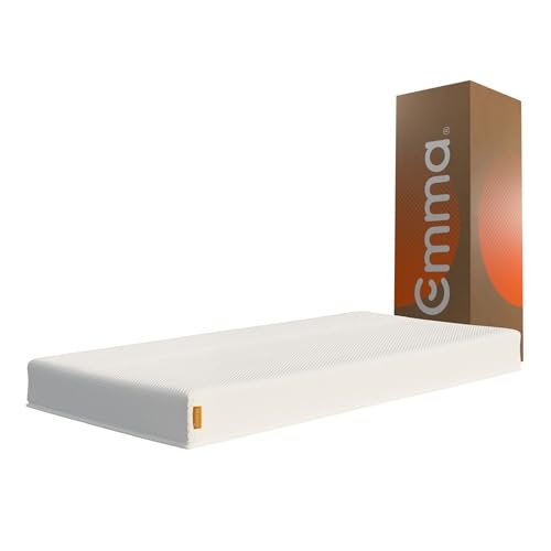 Colchão Solteiro Emma Basics 17 cm - 88x188 cm, Espuma D28 17cm com Tecnologia Alemã