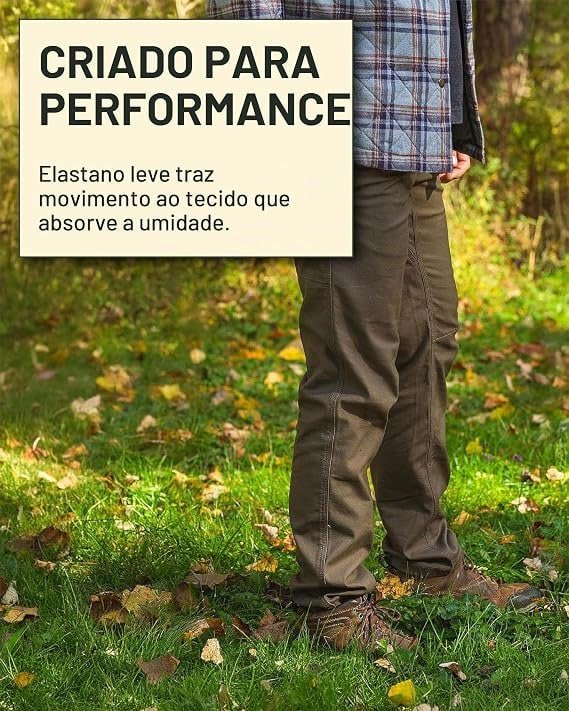 Calças Full Strut Stretch Canvas Pants Field & Stream Masculino