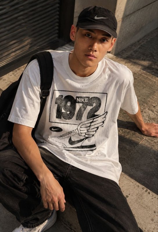 Camiseta Dri-fit Nike Run Dna Masculina