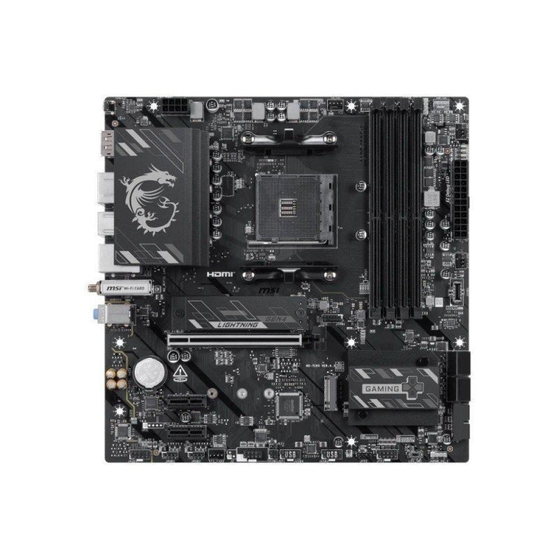 Placa-Mãe Msi B550m Gaming Plus WiFi6E