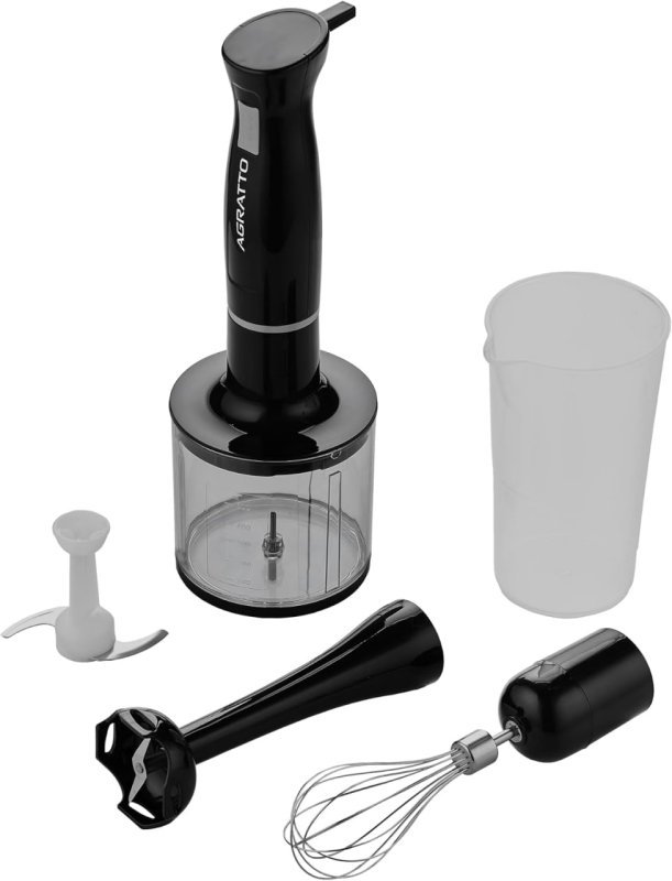 Mixer 3 em 1 Agratto AMIX01-01 Preto 700ml
