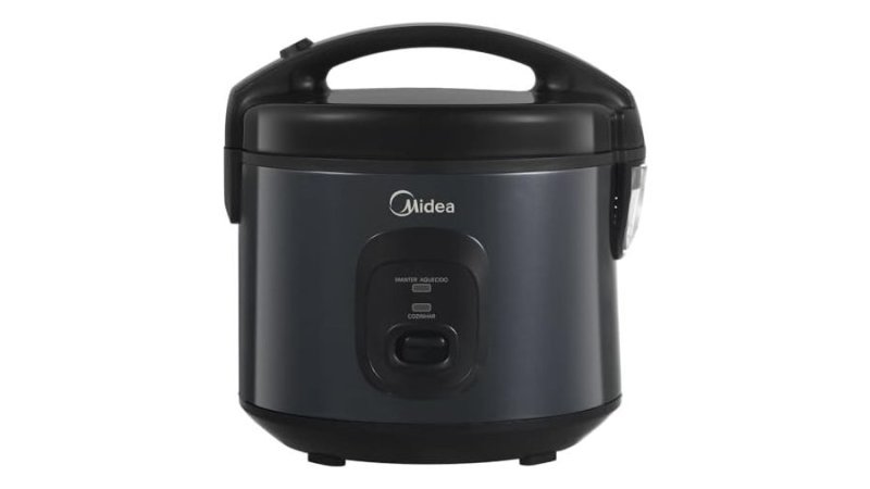 Panela de Arroz Elétrica 3L Preta Midea