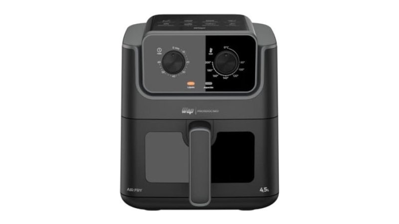 WAP Air Fryer Prosdócimo AF01 4,5L com Visor e Luz 220V