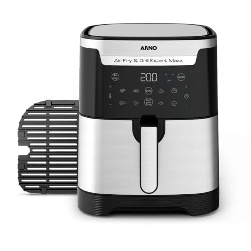 Fritadeira sem Óleo e Grill Arno Airfry & Grill Expert Maxx Digital 6,5L AFD6