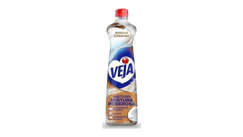10x Veja Power Fusion Desinfetante Multiuso Coco 500ml