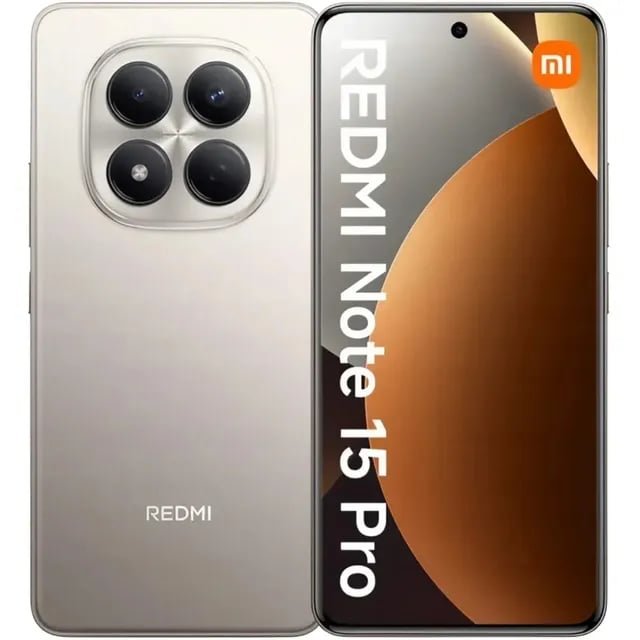 Xiaomi Redmi Note 15 Pro 8 GB RAM 256 GB 4G LTE 200 MP Cinza Titânio