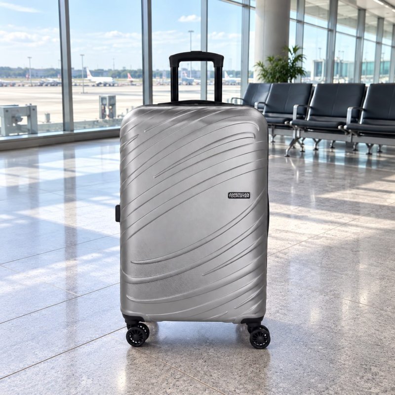 Mala de Viagem American Tourister Tesa 4.0 Spinner Prata Grande