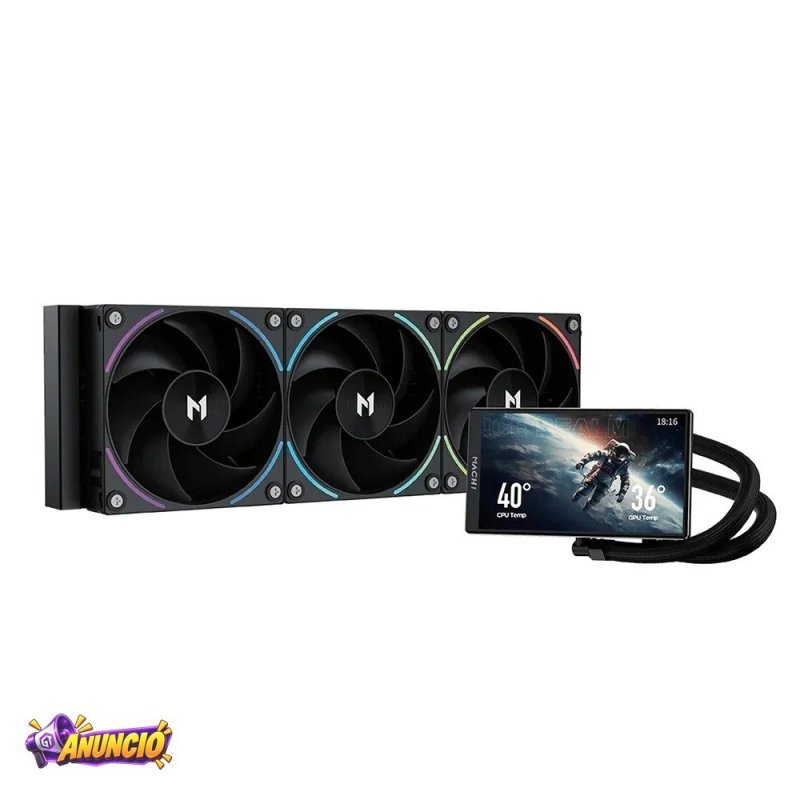 Water Cooler MACH1 POLAR ARGB, 360mm, AMD e Intel, Preto - IRV360BK