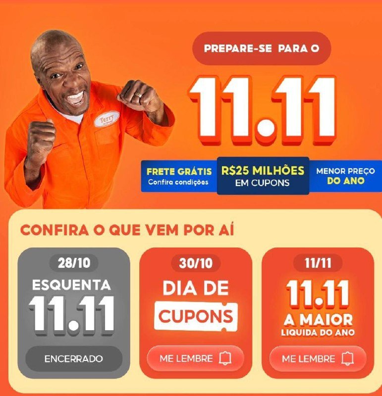 Dia de Cupons Shopee, Começa Meia Noite