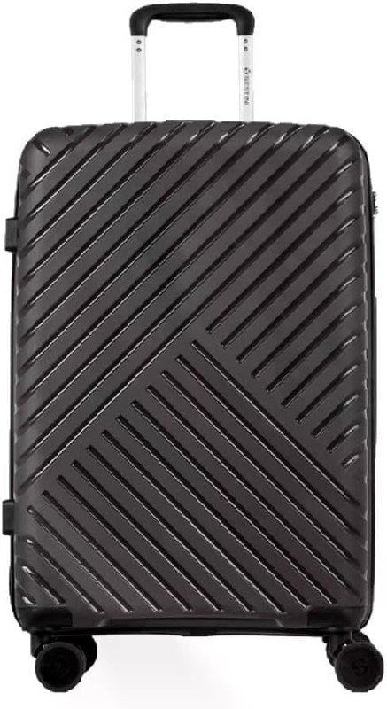Mala Média 23kg Sestini, Polipropileno Super Resistente, Espaçosa De Viagem