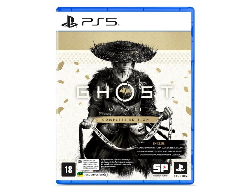 Ghost of Yōtei Complete Edition, Mídia Física, PS5