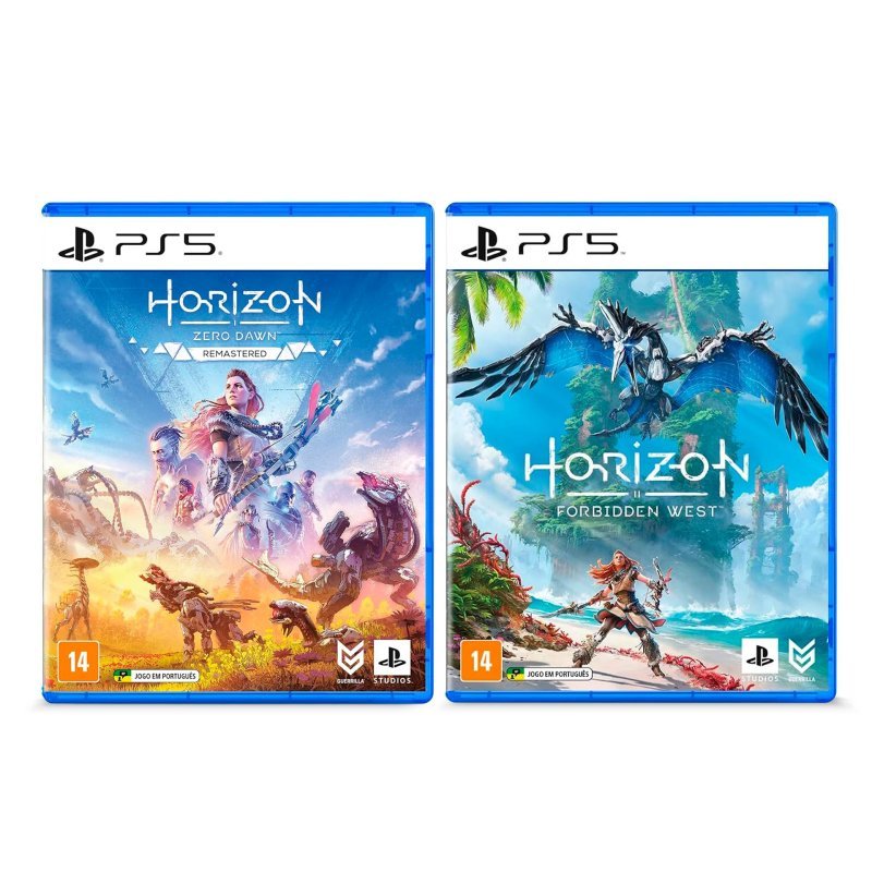 Bundle Horizon Zero Dawn Remastered + Forbidden West Complete - PS5