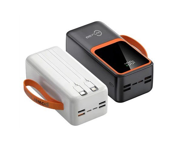 Power Bank 20000/30000/50000mAh Carga Rápida Display Digital 33W~66W USB Type-C