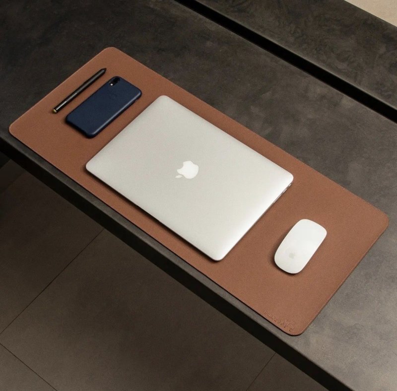Mousepad Bullpad 70x30cm Fundo Emborrachado Antiderrapante Caramelo