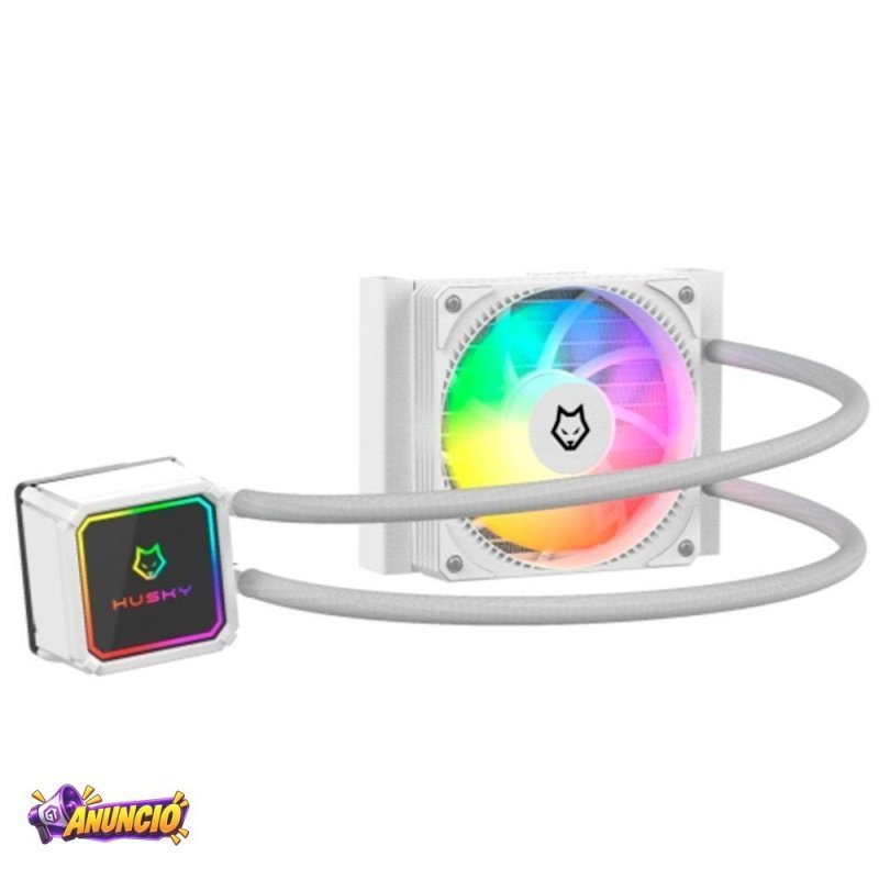 Water Cooler Husky Freezy ARGB 120MM AMD Intel Branco