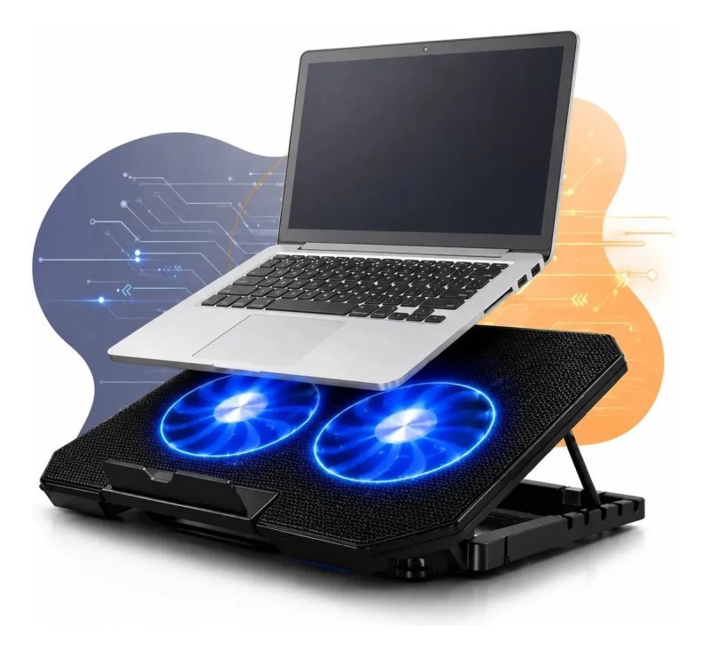 Suporte para Notebook Base LED Refrigerada