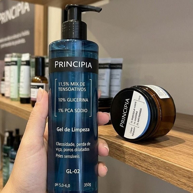 Kit Principia Limpeza e Hidratação GL-02 + CH-01