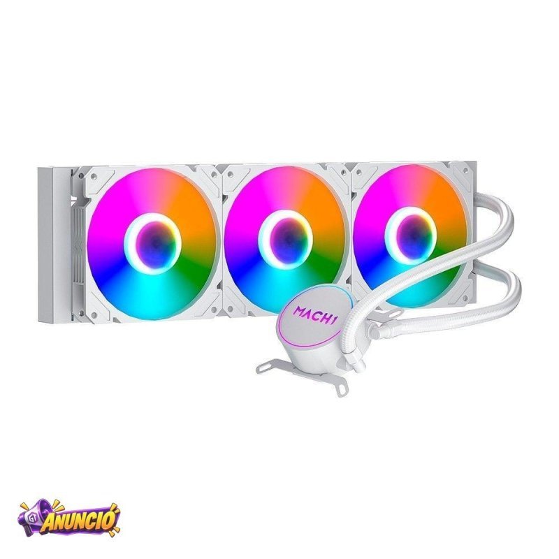 Water Cooler MACH1 Logic, RGB, 360mm, AMD e Intel, Branco - GK360W
