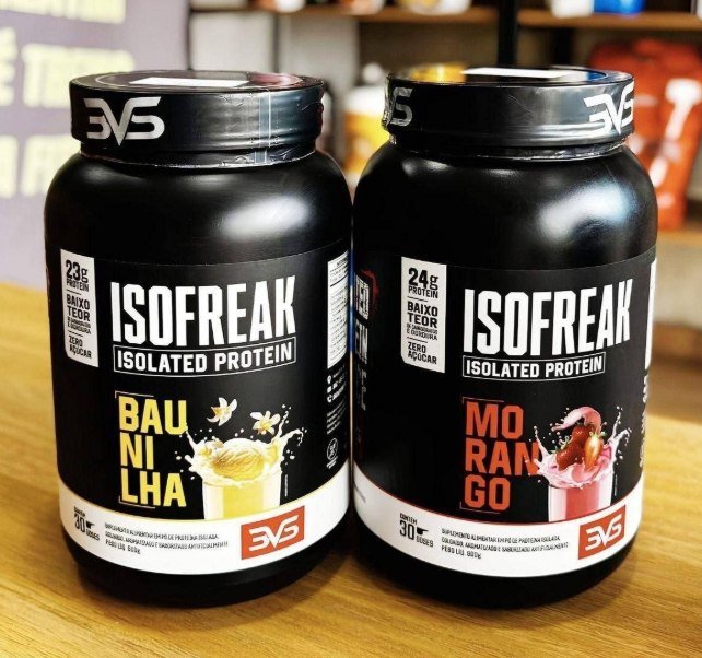 Whey Isolado Isofreak 900g Sabor Baunilha