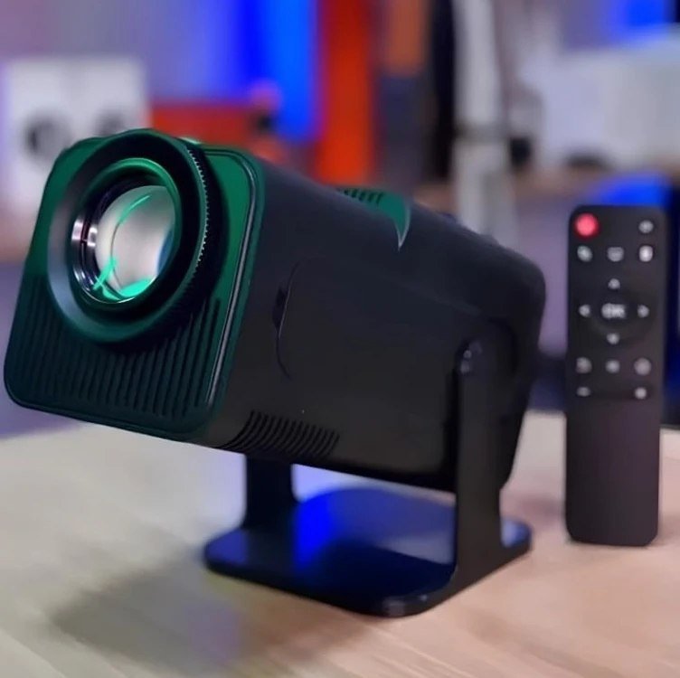 Projetor HY320 390 ANSI Full HD WiFi 6 4K Android