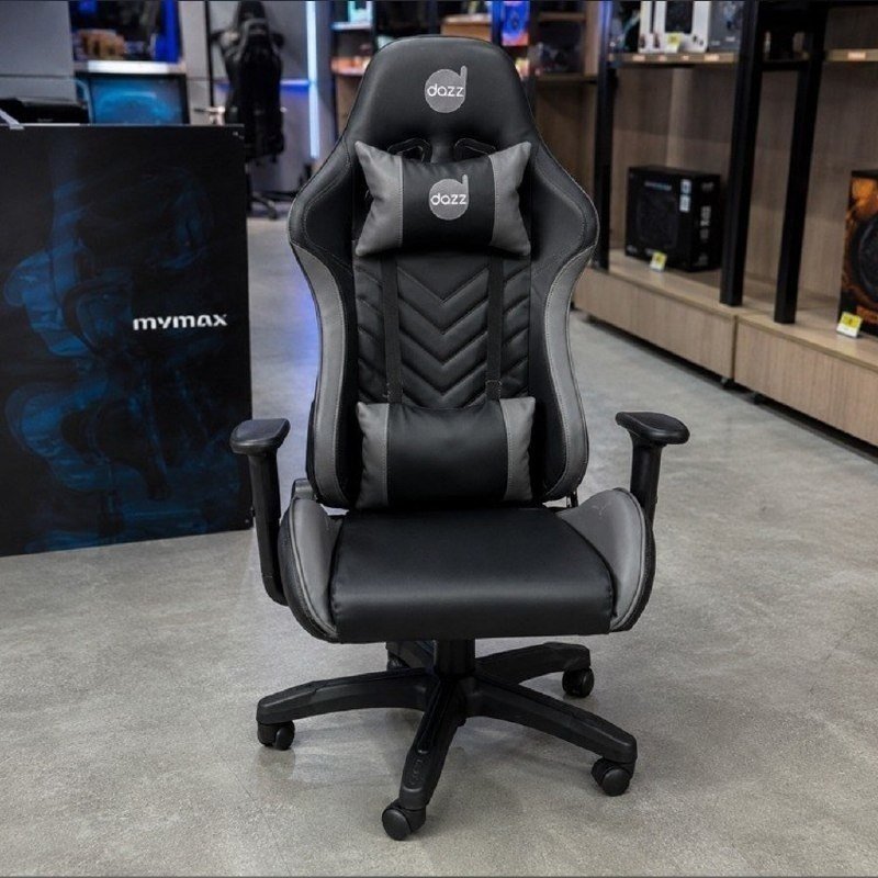 Cadeira Gamer Elite Pro Dazz Preto e Cinza
