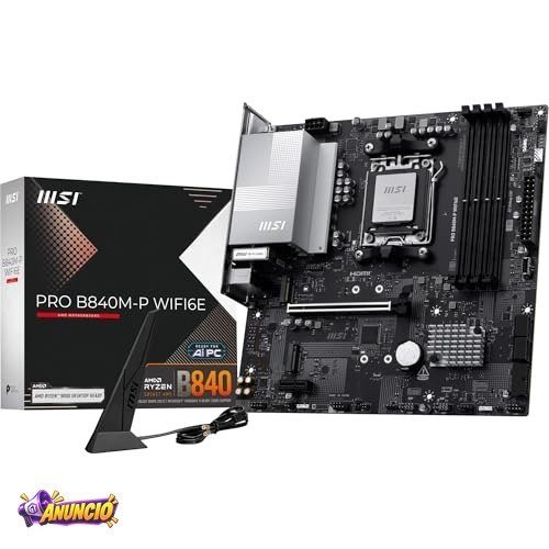 Placa-mãe MSI PRO B840M-P WIFI6E