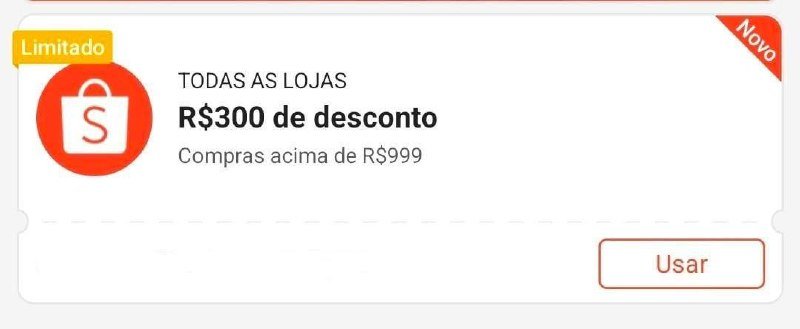 Cupom Shopee