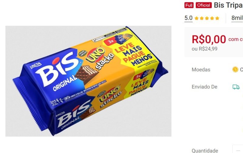 Bis Tripack Ao Leite Uno Stacko Lacta 302,4G