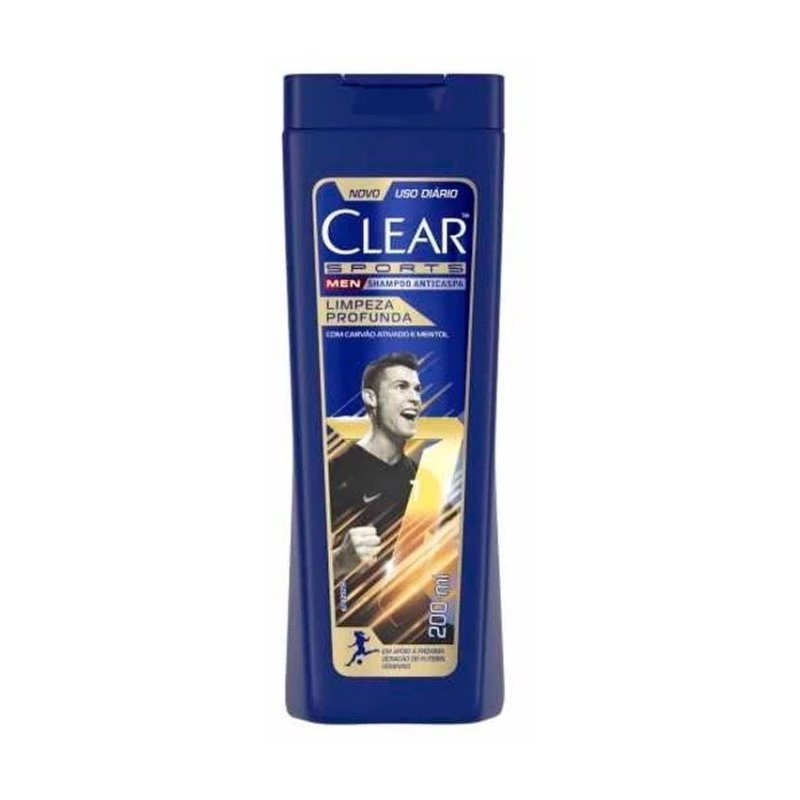Shampoo Anticaspa ClearTom Men Limpeza Profunda 200Ml