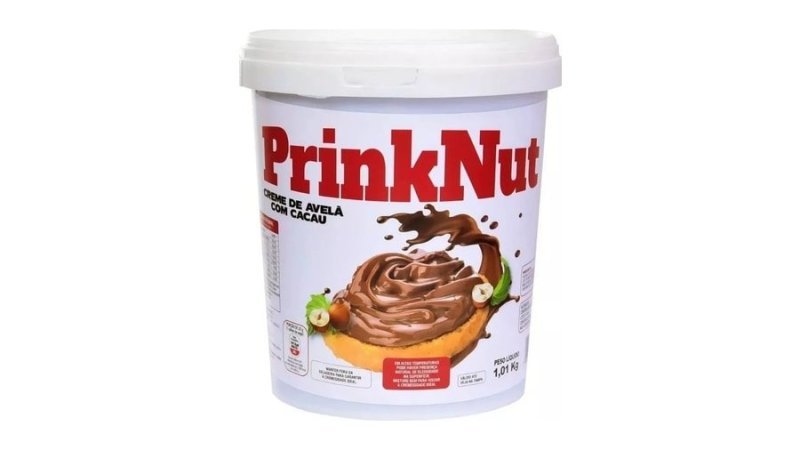 1kg Creme De Avelã Com Cacau Para Confeitaria Prinknut
