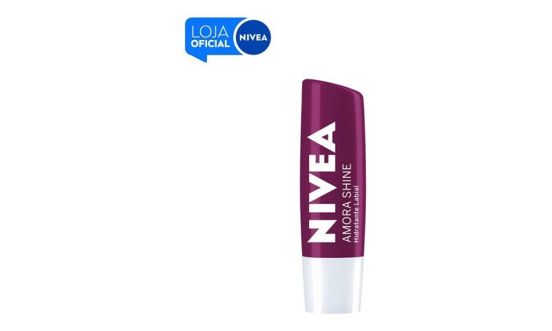 Nivea Hidratante Labial Amora Shine 4,8g