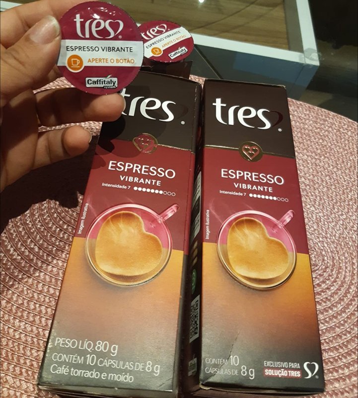Capsula Café Espresso 3 Corações Vibrante
